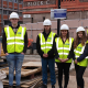 Students visit University of Liverpool project
