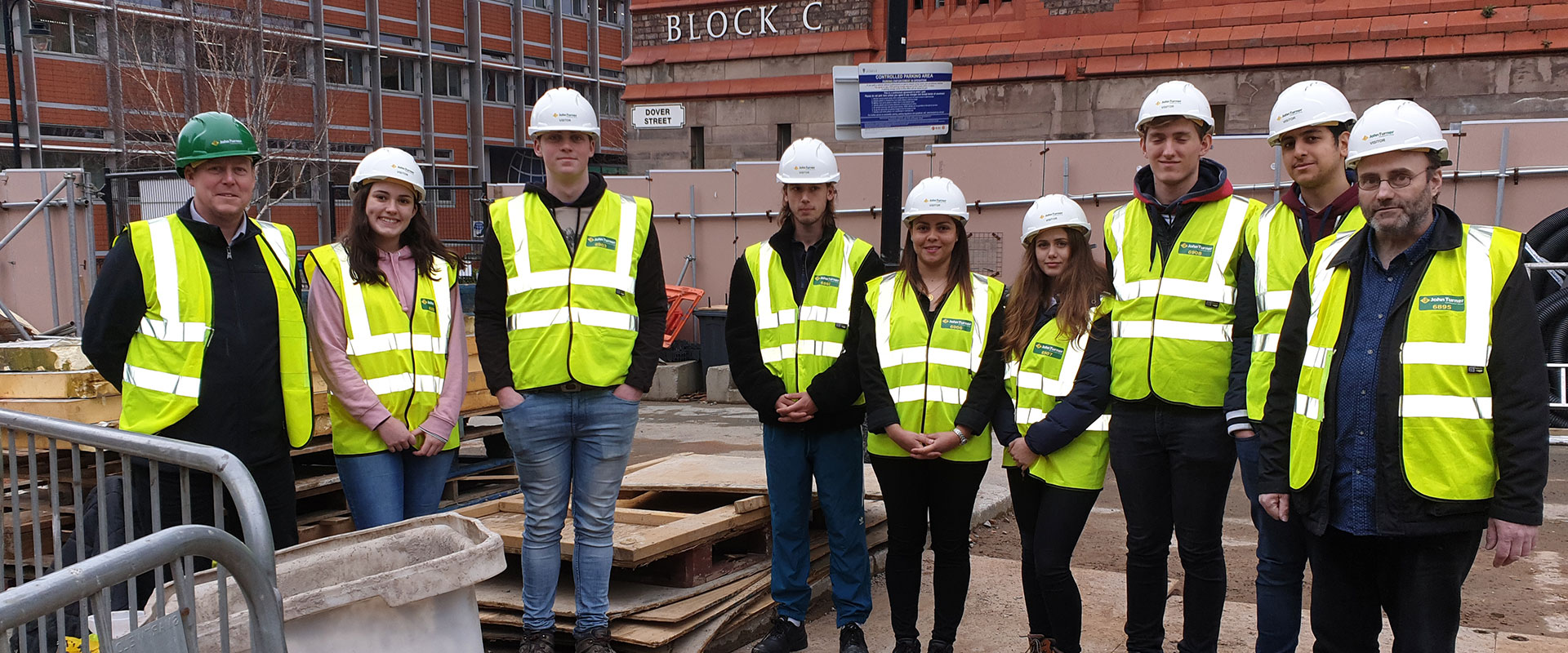 Students visit University of Liverpool project
